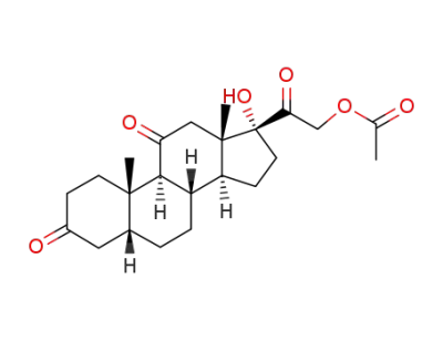 21-acetoxy-17-hydroxy-5β-pregnane-3,11,20-trione