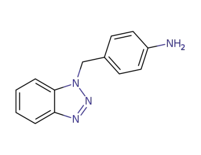 4-[(benzotriazol-1-yl)methyl]phenylamine