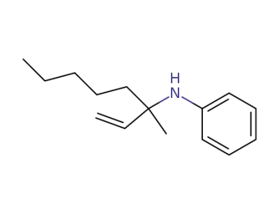 1-[1-methyl-1-(n-pentyl)-2-propenyl]aniline